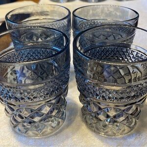 Anchor Hocking Wexford Smoked Glass Set